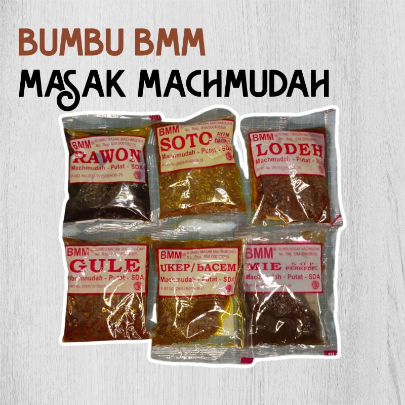 

BMM Bumbu Masak Machmudah Putat