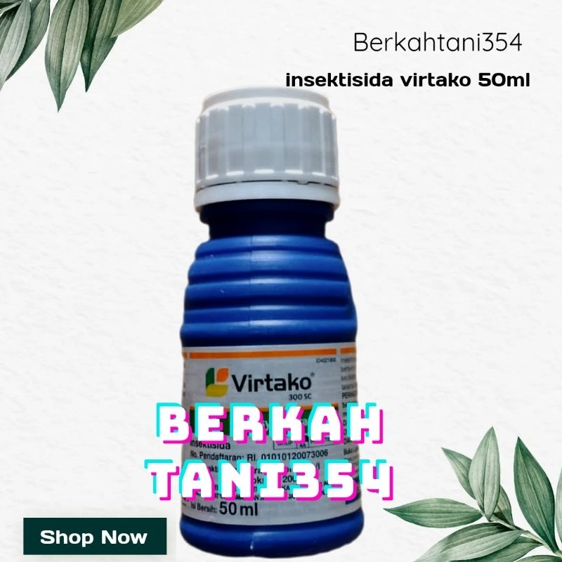 Insektisida virtako 50ml virtako mengendalikan hama pd tanaman virtako 50ml