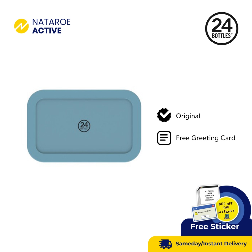 24Bottles SNACKBOX - Powder Blue