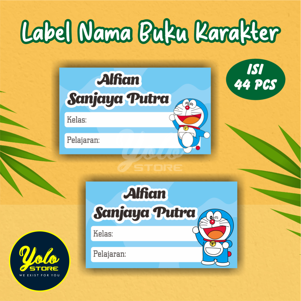

CUSTOM LABEL NAMA BUKU PELAJARAN AESTHETIC BESAR
