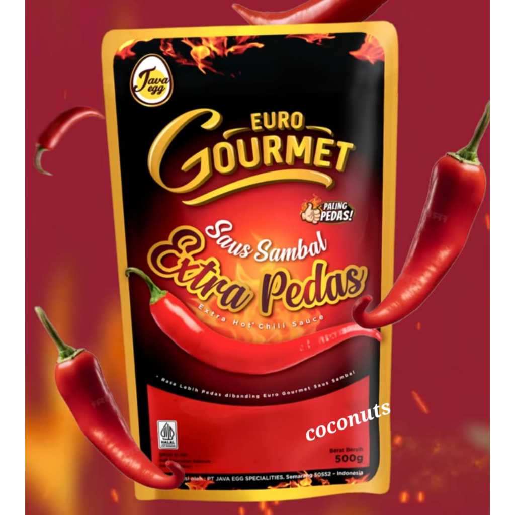 

Euro Gourmet Saus Sambal Extra Pedas 1 Kg