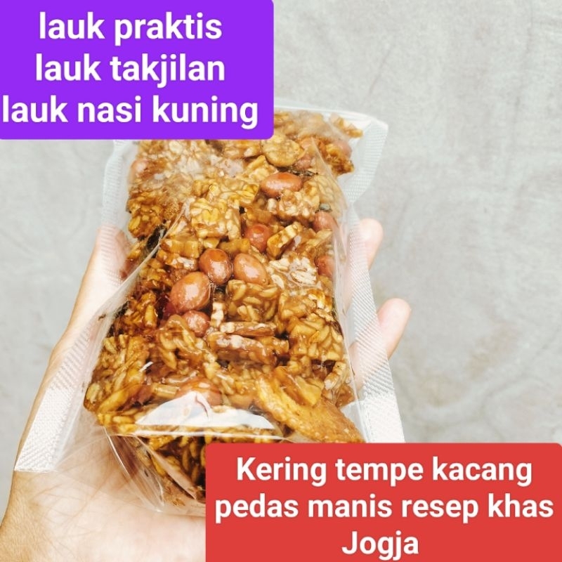 

Kering tempe kacang pedas manis resep khas Jogja