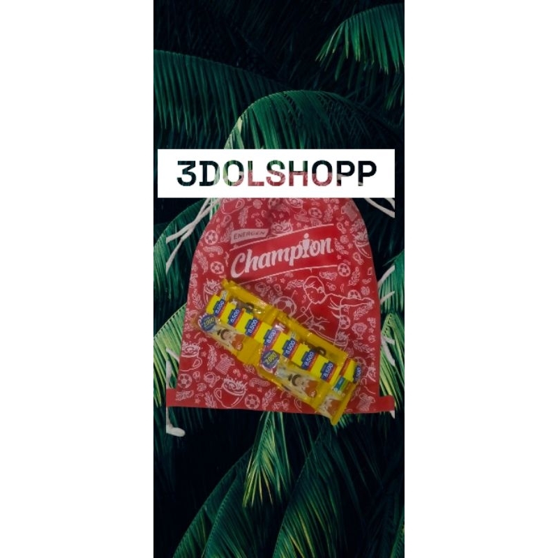 

Energen champion isi 5 sachet + tas serut