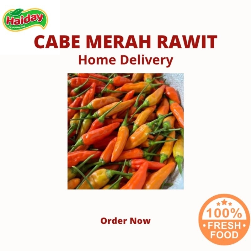 

PROMO Cabe/Cabai Rawit Merah PEDAS READY SETIAP HARI FRESH 250g-1kg