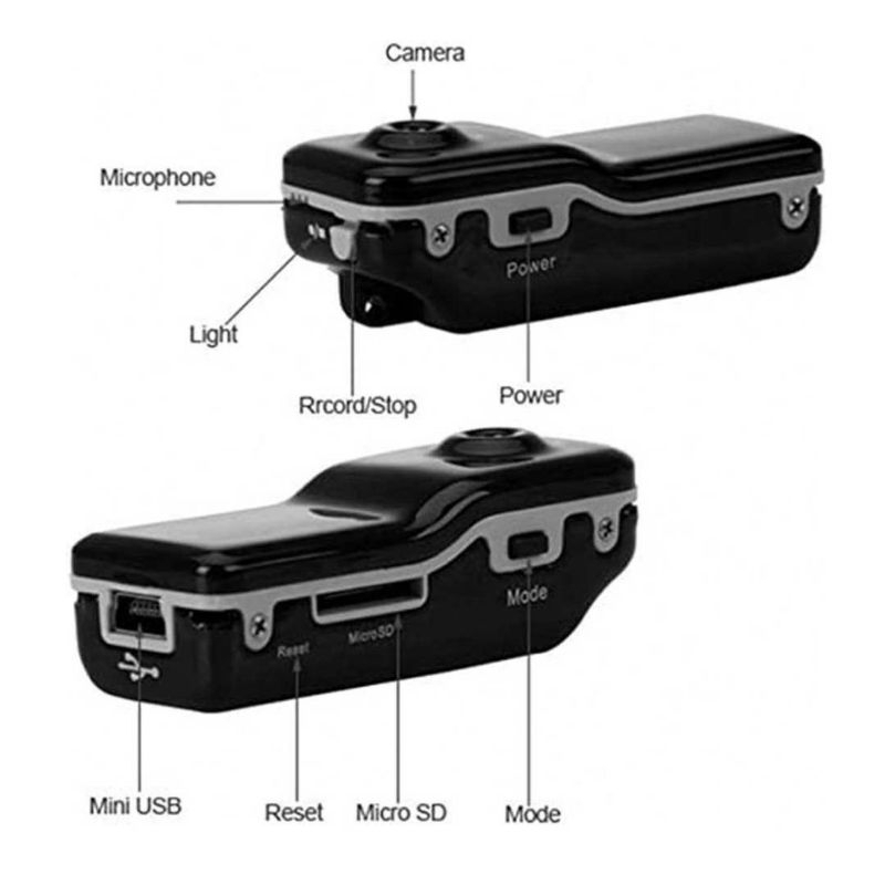 Alat Perekam Suara Foto Video Digital Voice Recorder MD80 Spy Cam Mini Camera
