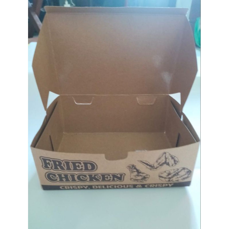 

DUS FRIED CHICKEN / BOX FRIED CHICKEN UKURAN 15x10x6cm KRAFT MEDIUM