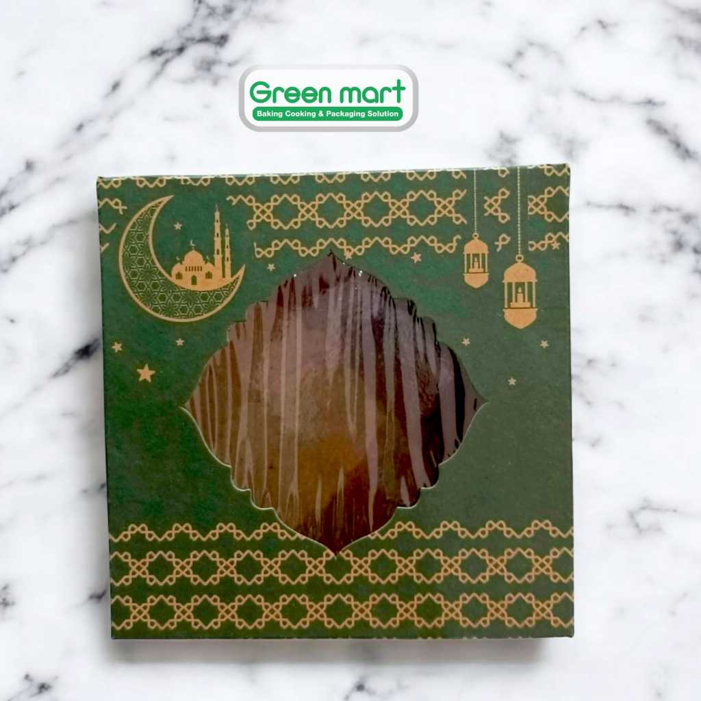 

Kardus Lebaran Chiffon Bolu Cake Ukuran 22 x 22 x 10 cm. 12033