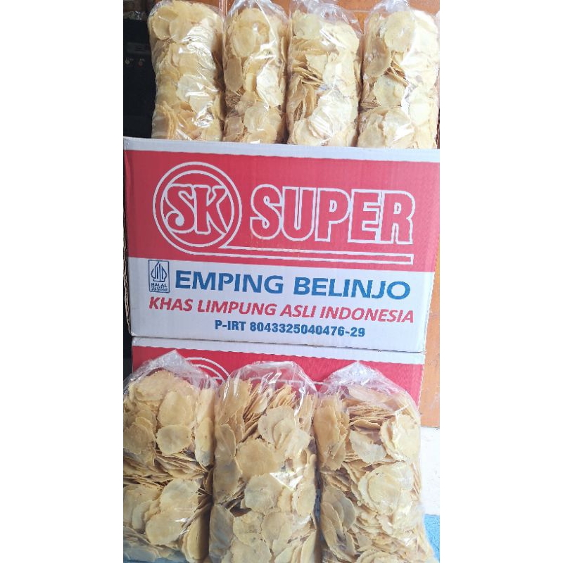 Emping belinjo super 500 gram