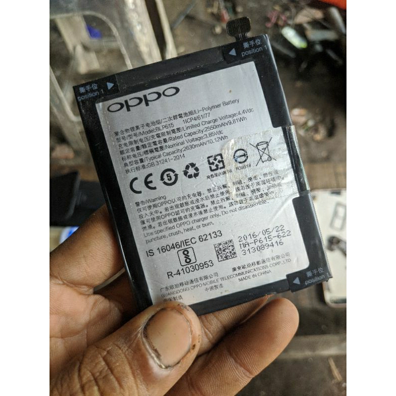 BATERAI BATERE ORI COPOTAN OPPO A37f