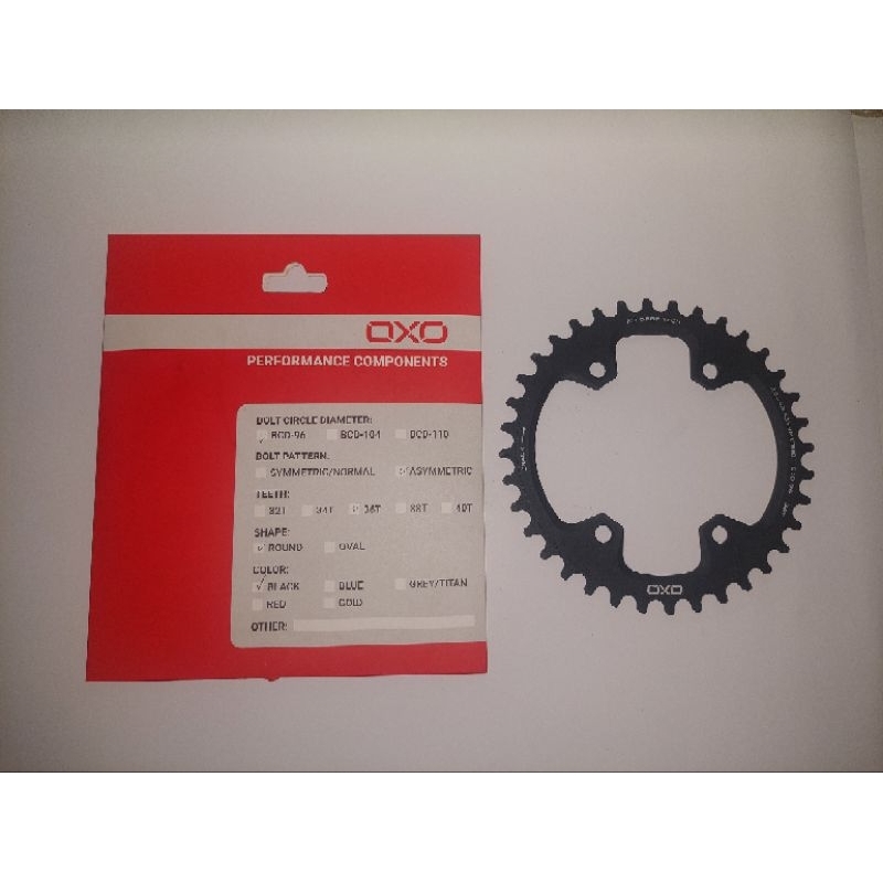Chainring OXO bcd96 36t
