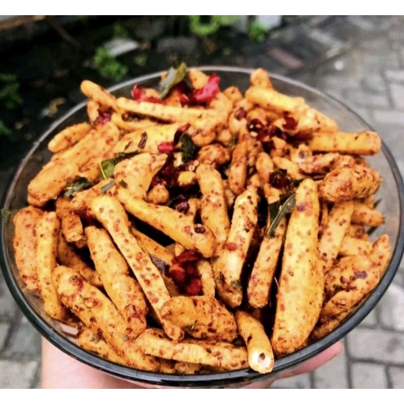 

BASRENG PEDAS DAUN JERUK 100GR POUCH