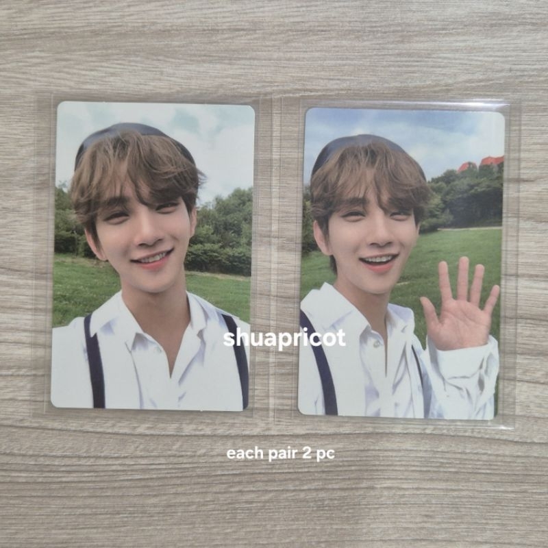 Photocard Seventeen Joshua An Ode Hope Beret Dadah
