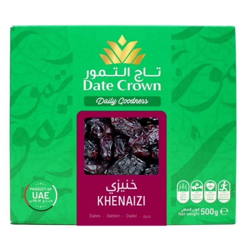 

Kurma Date Crown Kheneizi 500 Gr