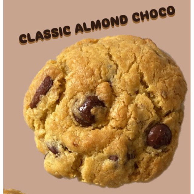 

SOFT COOKIES //classic almond choco