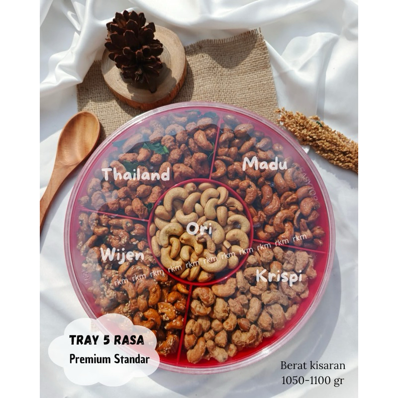 

kacang mede super premium 5 rasa