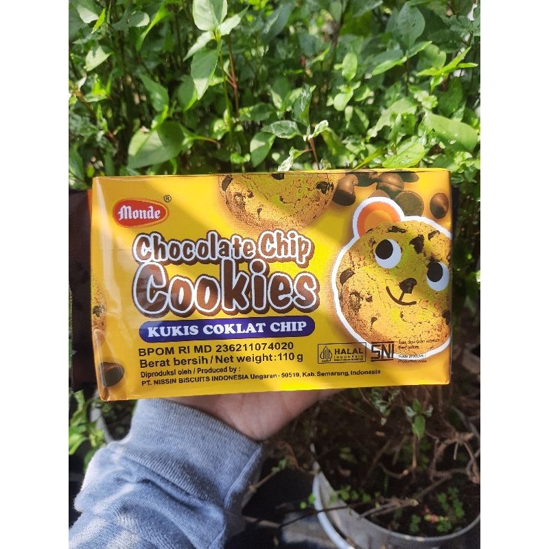 

Monde Chocolate Chip Cookies - Kukis Coklat Chip