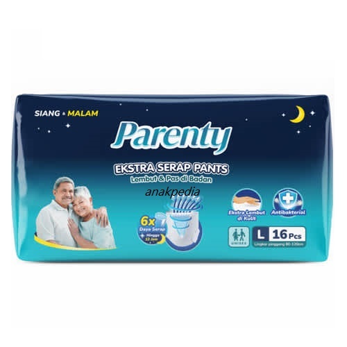 Parenty Popok Dewasa Ekstra Serap Pants Celana L16