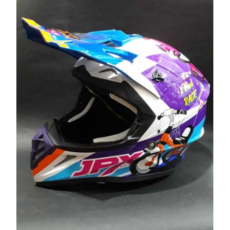HELM JPX CROSS FOX 1 MOTIF- HELM MOTOCROSS