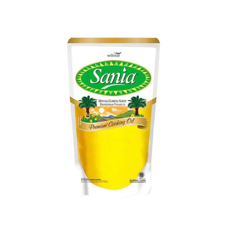 

SANIA minyak goreng 1 liter
