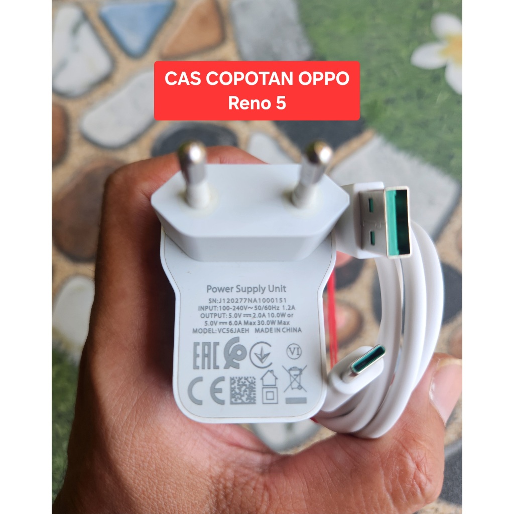 Charger Oppo 30Watt Ori Copotan Reno 4 & 5