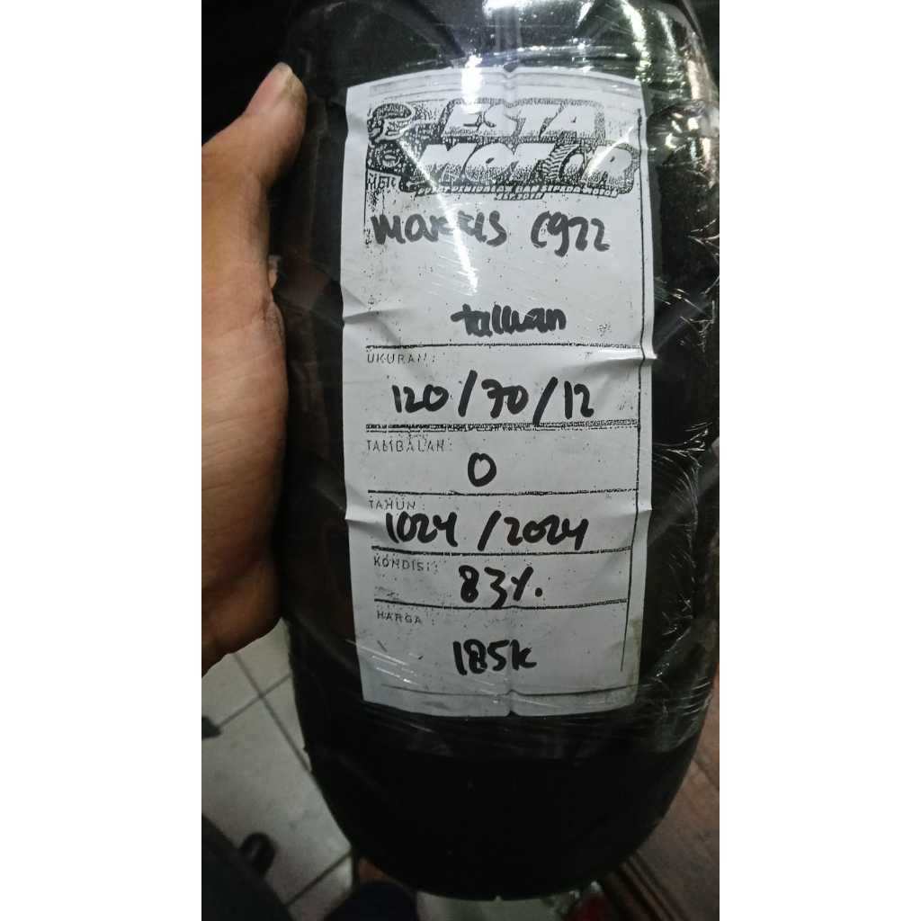 BAN COPOTAN MAXXIS C922 RING 12 UKURAN 120 70 12 VESPA KODE1024