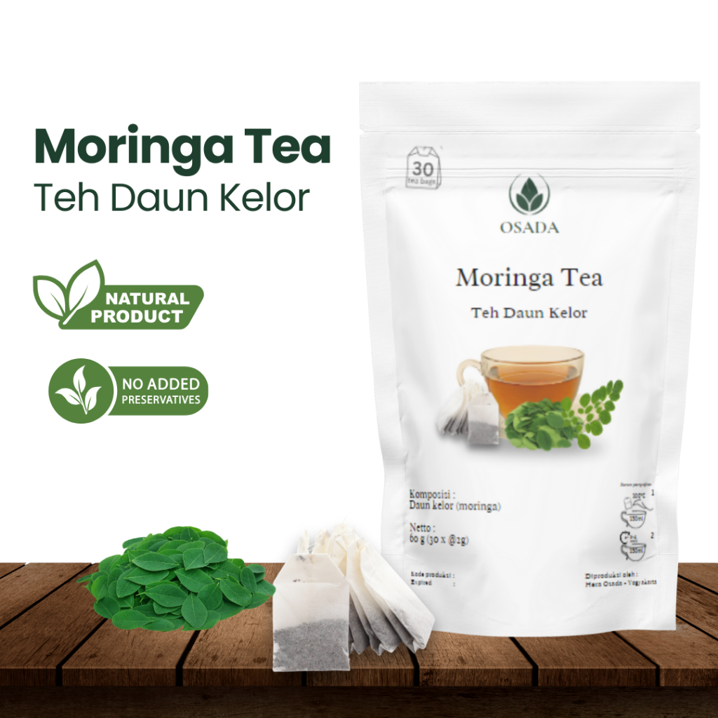 

OSADA | Teh Daun Kelor | Moringa Tea 30pcs