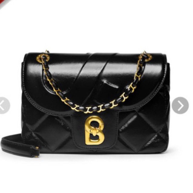 Tas Buttonscarves Alana bag  - Black  ORIGINAL