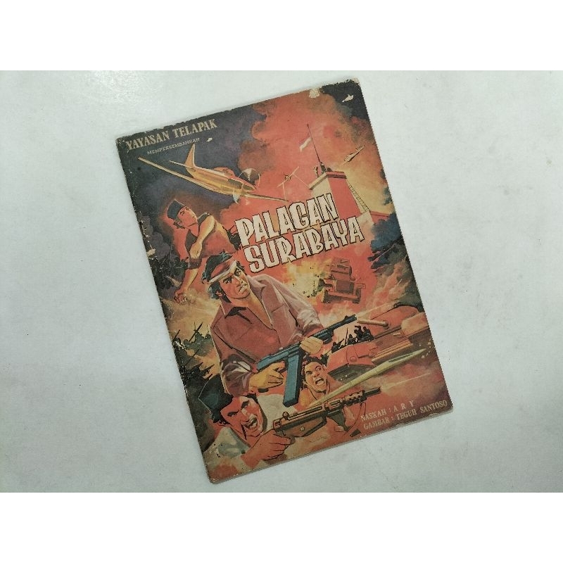 Komik Indonesia Klasik Palagan Surabaya, karya Teguh Santosa