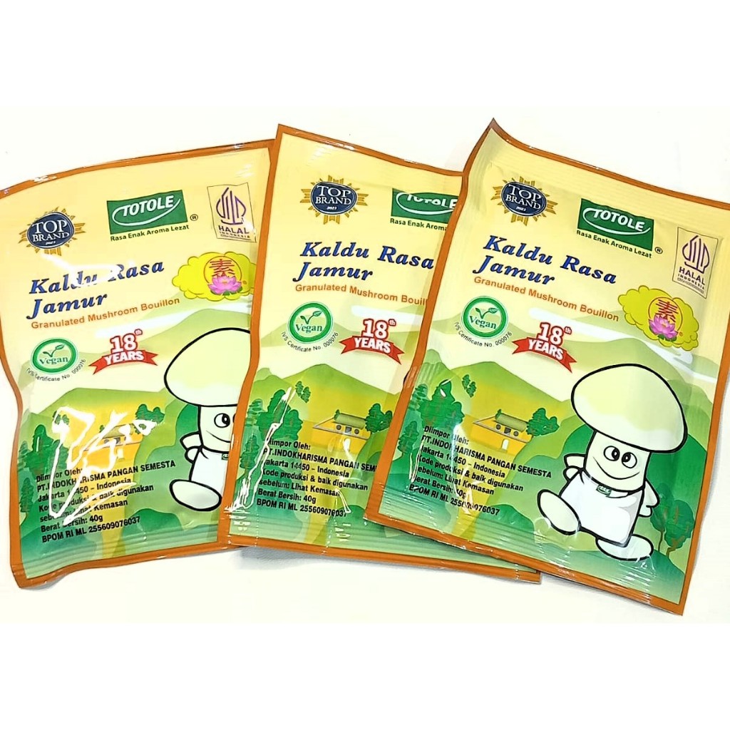 

Totole Kaldu Jamur 40g – Penyedap Rasa Alami & Lezat