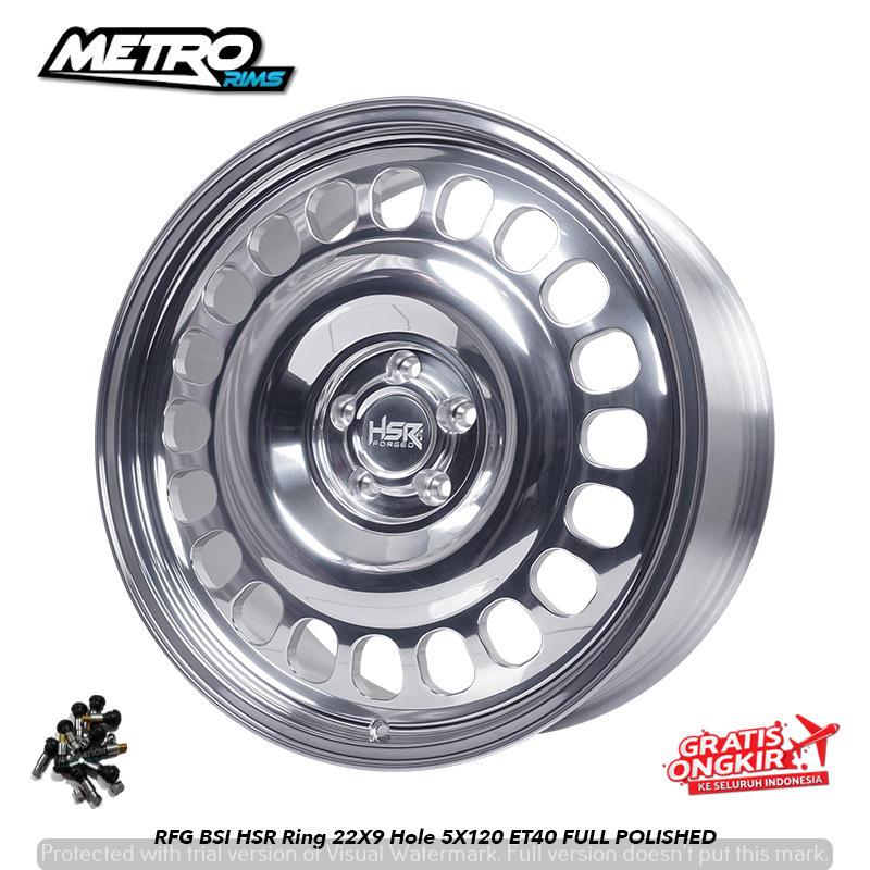 VELG RACING PREMIUM FORGED R20 CHROME MOBIL BMW X5 ALL NEW ALPHARD , CRV PELEK HSR RFG BSI R21