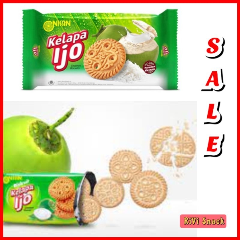 

NISSIN KELAPA IJO / BISKUIT KELAPA IJO / BISKUIT LEBARAN