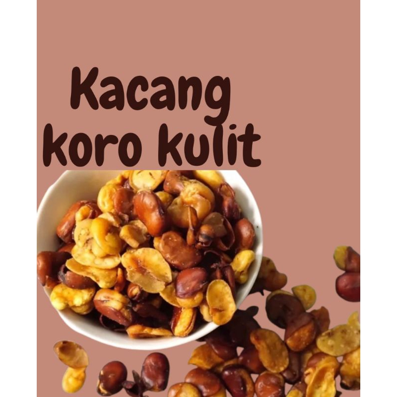 

Kacang koro kulit asin gurih