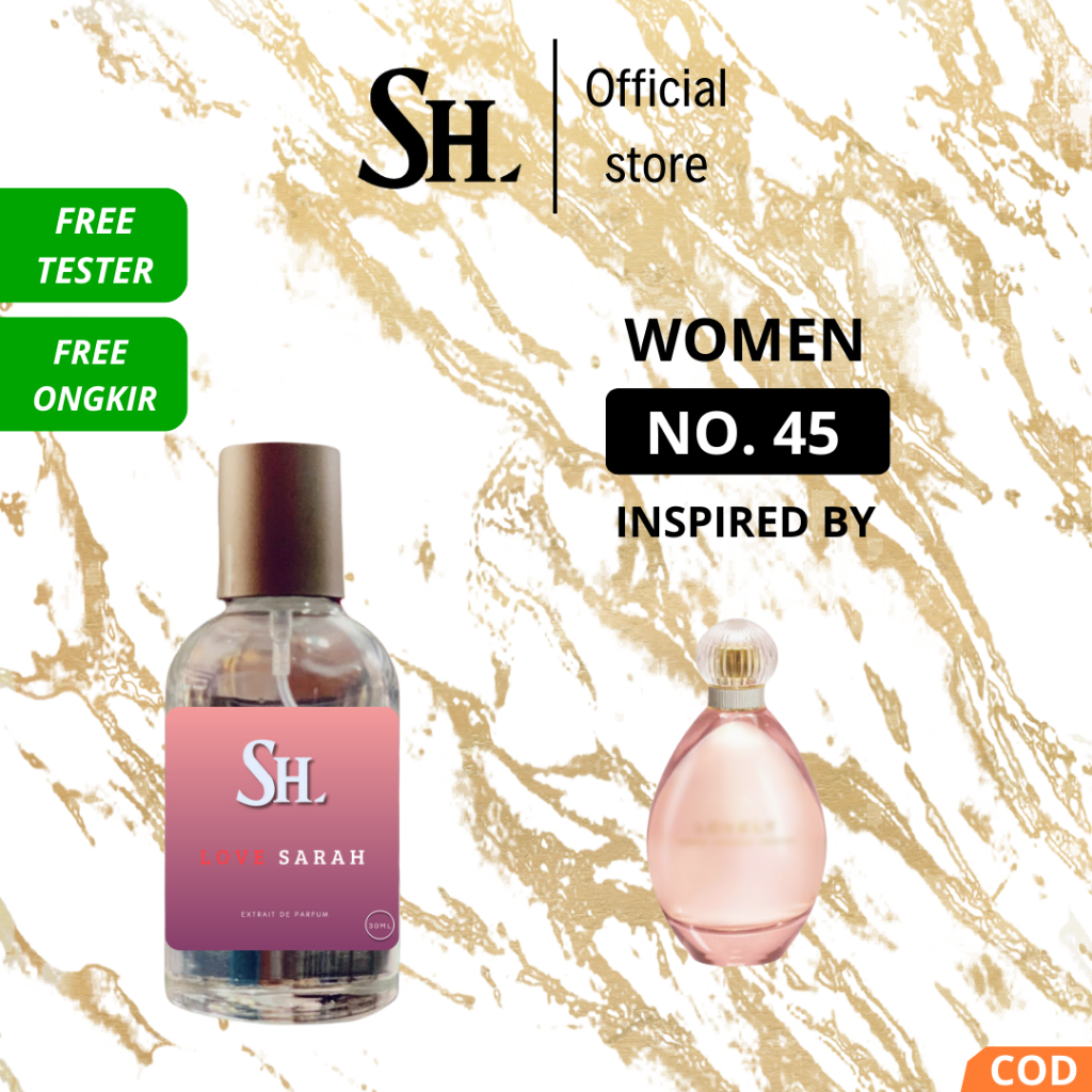 Love Sarah | Parfume fresh lembut | SHL Parfume