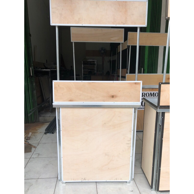 BOOTH PORTABLE PREMIUM BESI KOKOH KUAT