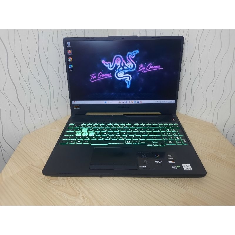 Laptop Asus tuf gaming F15 Fx506LI Intel core i5-10300H vga nvidia GTX 1650ti ram 16 gb ssd 512 gb
