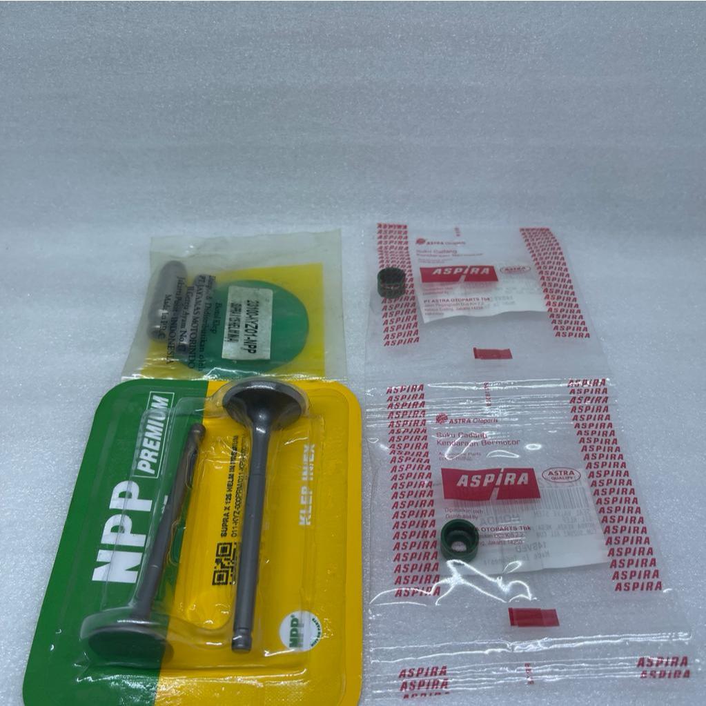 PAYUNG KLEP/VALVE SET NPP SUPRA X 125 HI,BLADE 125 NEW FI,SUPRA X 125 NEW FI