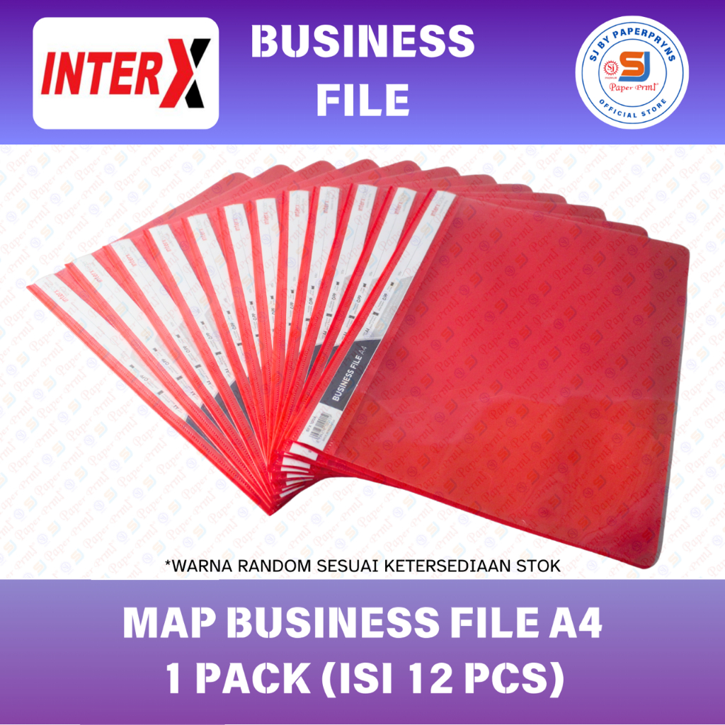 

Map Business File InterX A4 (1 PACK ISI 12 FILE)
