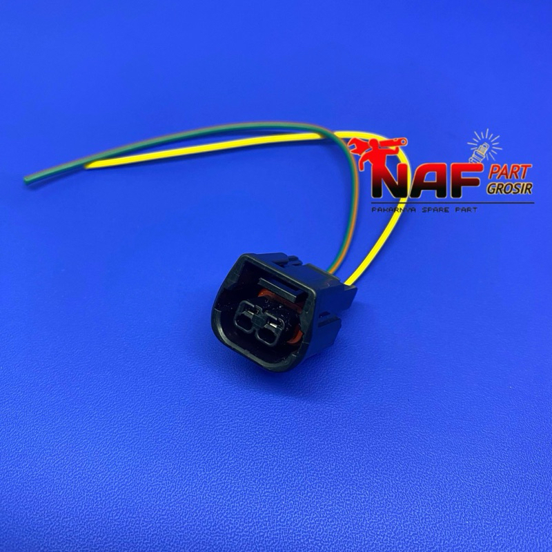 SOCKET SOKET KABEL IACV THORTTLE BODI PIN 2 HONDA VARIO 125 150 BEAT FI SCOOPY FI ORIGINAL