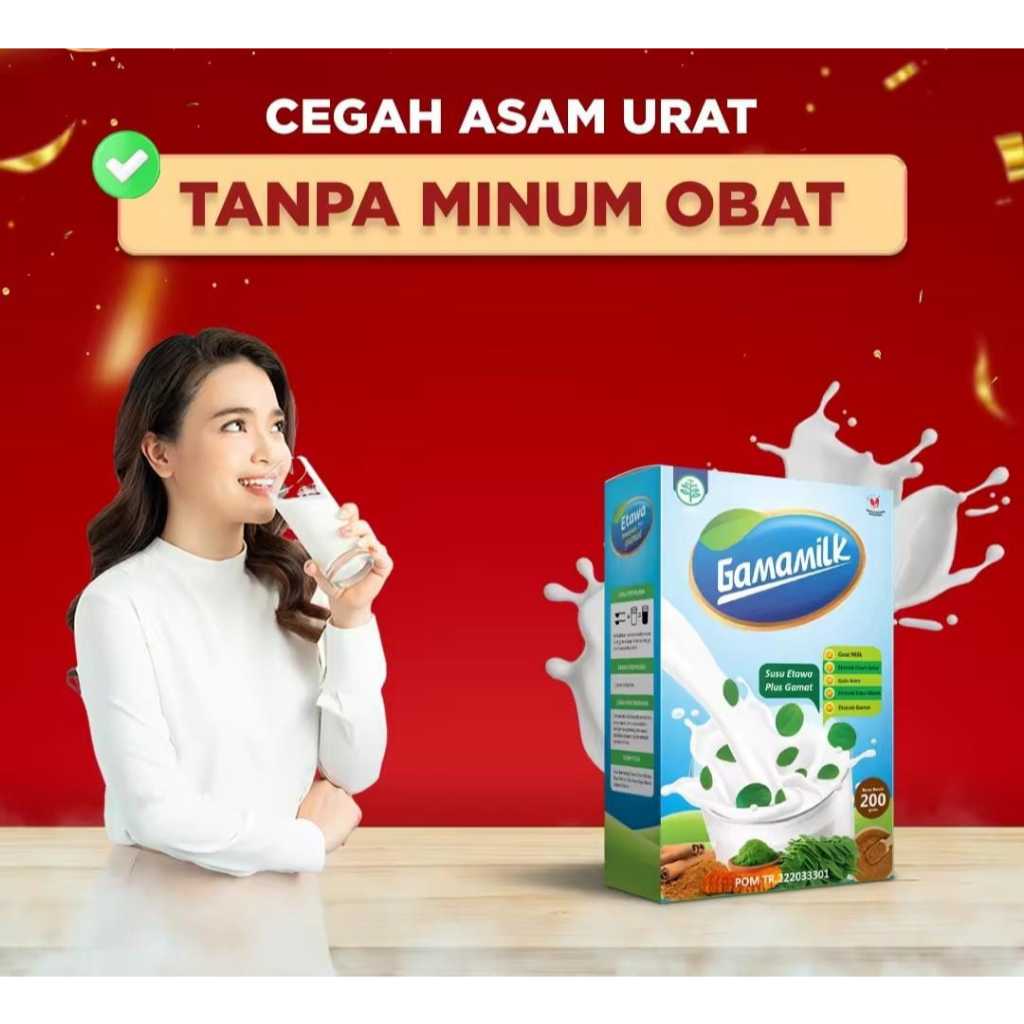 

GAMAMILK - Susu Etawa Murni Atasi Masalah Kesehatan Tulang, Asam Urat, Rematik, Nyeri Sendi