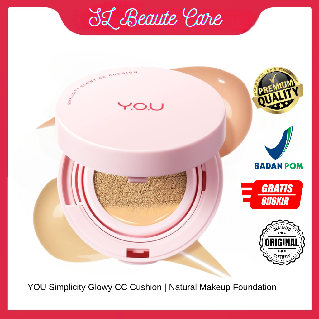 YOU Simplicity Glowy CC Cushion | Natural Makeup Foundation