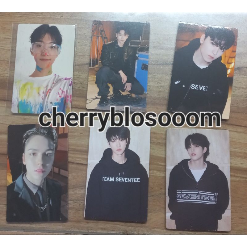 underprice seventeen photocard carat version carver carat ver. face the sun fts attacca caratland tr