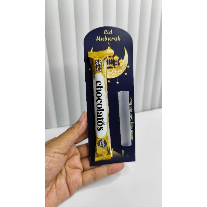 

Amplop Lebaran sedotan chocolatos unik