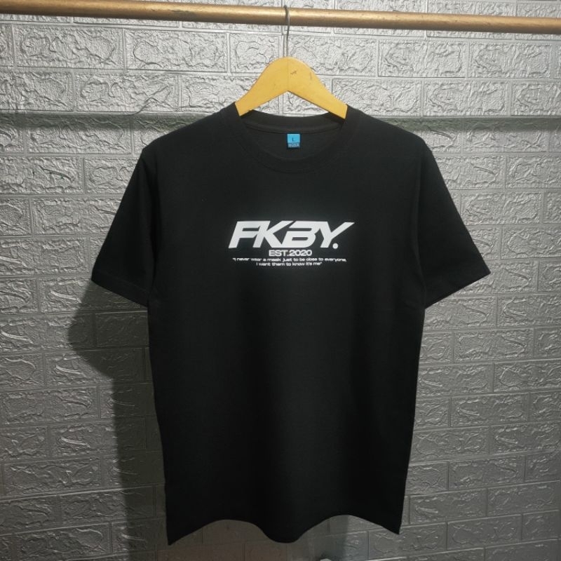 KAOS LENGAN PENDEK FAKBOY FAKGIRL T-SHIRT PRIA