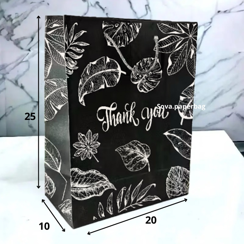

Paperbag Kertas 20x25 Motif | R6 motif Thankyou Premium