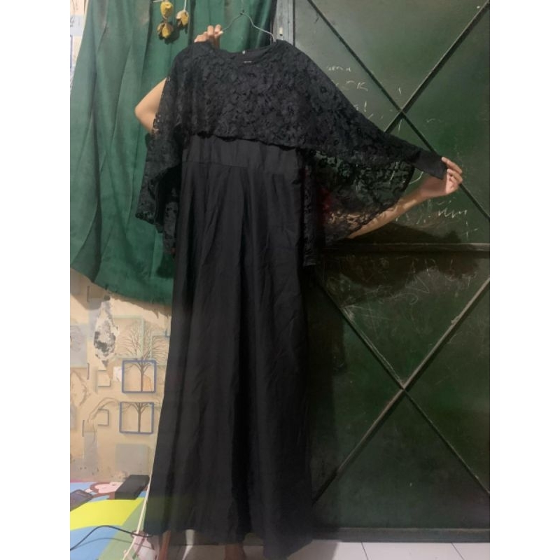 GAMIS BROKLAT HITAM NEW OLD STOK MURAH /DRESS