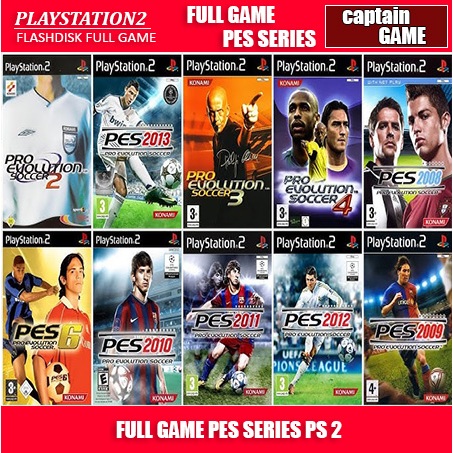 PROMO FLASHDISK GAME CONSOLE PS2 FULL ISI GAME PES