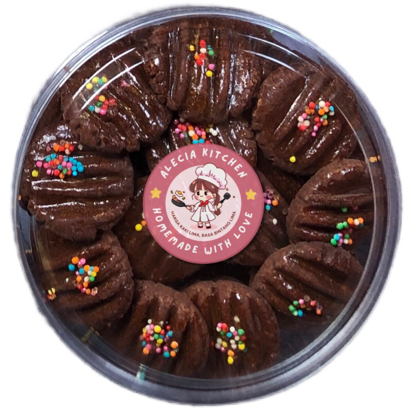 

READY COKLAT TRIMIT KUE KERING LEBARAN 250gram [OPEN RESELLER / DROPSHIPPER]