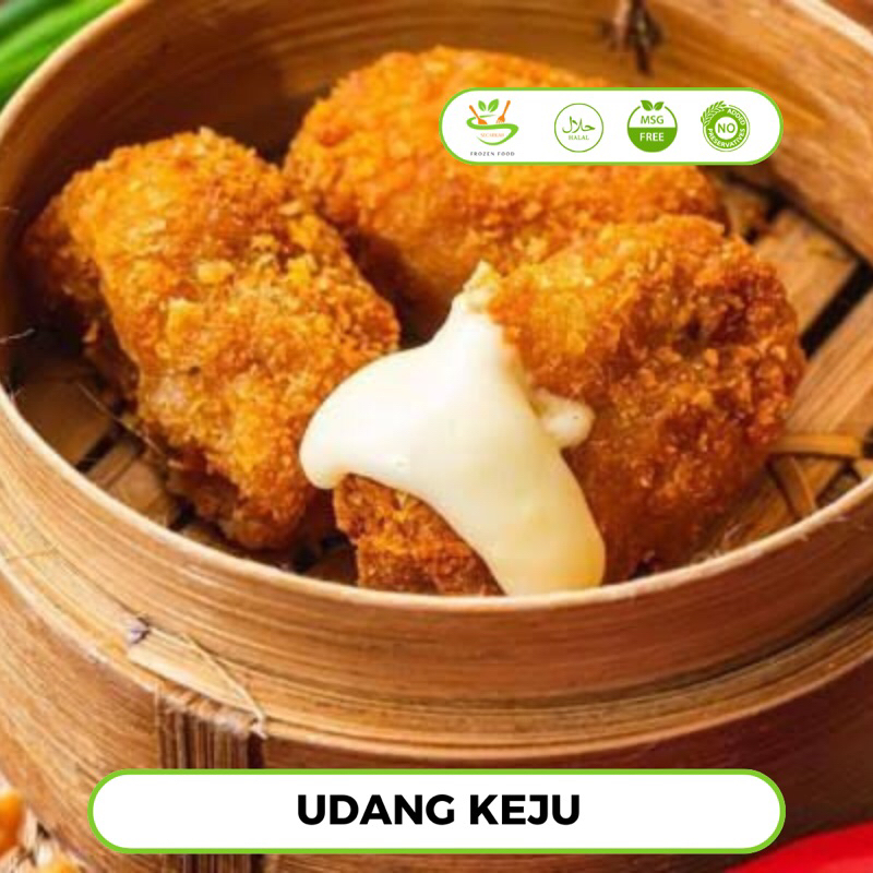 

Udang keju isi 10 no msg, no pengawet - resto, kafe