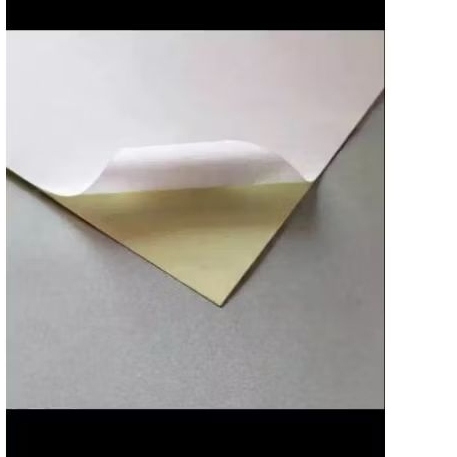 

kertas stiker F4 isi 50 lembar / stiker hvs / stiker doff LINTEC