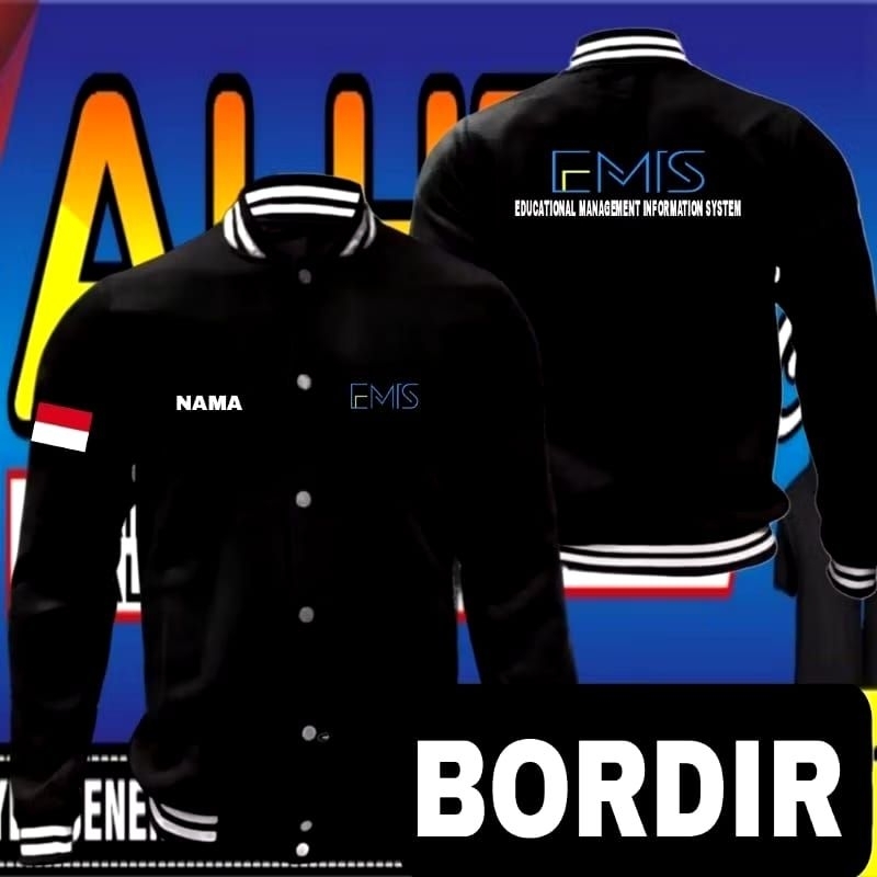 jaket bordir emis jaket emis jaket varsity emis jaket baseball emis jaket kerja emis jaket seragam e